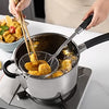 Royal Cuisine Solid Stainless Steel Spider Strainer Skimmer Ladle for Cooking and Frying, Kitchen Utensils Wire Strainer Pasta Strainer Spoon