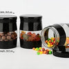 3 pcs Glass Storage Jars Canister Set - White