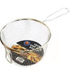 Royal Cuisine Stainless Steel Wire Chip Pan Basket Fish Frying Mesh Basket French Fries Deep Fryer Strainer-Lightweight Long Handled