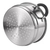 3-Tier Stainless Steel Steamer 18cm