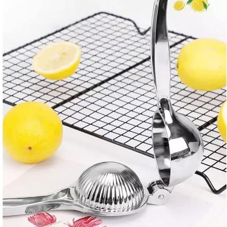 Royal Cuisine Zinc Alloy Lemon Squeezer, Strong and Durable Citrus Juicer(small)