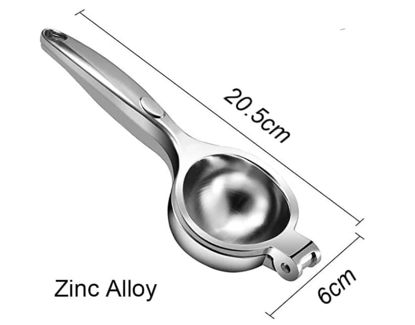 Royal Cuisine Zinc Alloy Lemon Squeezer, Strong and Durable Citrus Juicer(small)