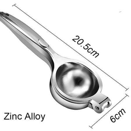 Royal Cuisine Zinc Alloy Lemon Squeezer, Strong and Durable Citrus Juicer(small)