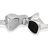 Royal Cuisine Stainless Steel Garlic Press Professional Kitchen Heavy Duty Garlic Crusher