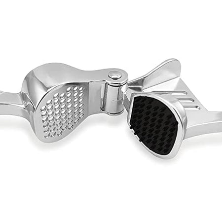 Royal Cuisine Stainless Steel Garlic Press Professional Kitchen Heavy Duty Garlic Crusher
